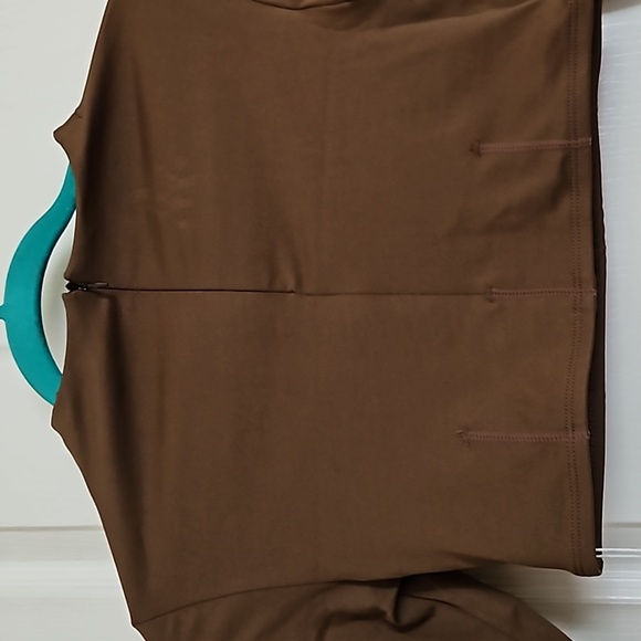 Rare Fit Sports Bra Medium - NWT Brown - Picture 2 of 6